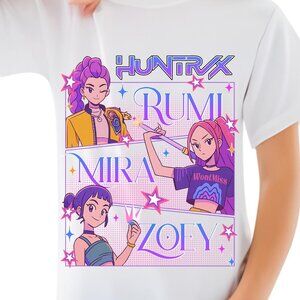 K-pop Demon Hunters Huntr/x graphic T-Shirt for kids